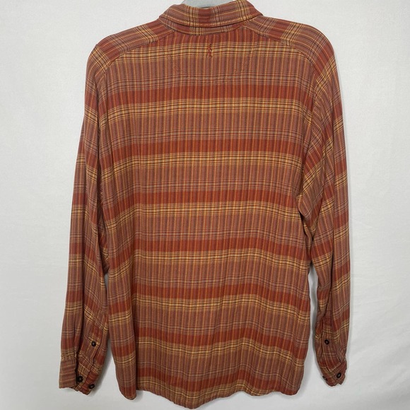 Royal Robbins Outdoor Clothing Mens Long Sleeve Button Down Size L - Picture 6 of 6